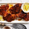 Blackened barramundi.