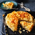 Helen Goh's apple, raisin and armagnac croustade.