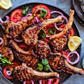 Madras lamb cutlets.