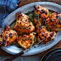 Maple-mustard baked chicken.