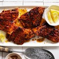 Blackened barramundi.