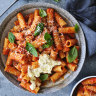 Karen Martini’s one-tray roasted tomato, red capsicum and chilli sauce for pasta