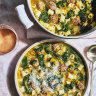 Danielle Alvarez’s Italian wedding soup.