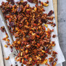 Helen Goh’s roasted spiced nuts with lime leaf and chilli.  