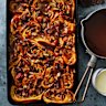 Bourbon bread and butter pudding.