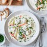 Adam Liaw’s Norwegian fish stew is a slightly less soupy version of a popular dish in Bergen.
