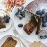 Julia Busuttil Nishimura’s blackberry and espresso hazelnut cake.