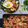 Tom yum fried rice.