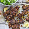Native masala lamb skewers.