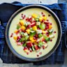 Indian fruit custard.