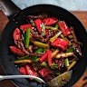 Sichuan beef.
