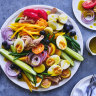 Salad nicoise makes a protein and vegetable-rich lunch.