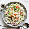 Egg and potato salad.
