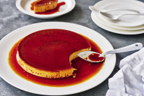 This classic dessert covers caramel and custard techniques.