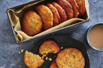 Adam Liaw’s banana biscuits.