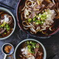 Julia Busuttil Nishimura’s niku udon (beef udon noodle soup).