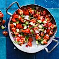 Cherry tomato katchumber.