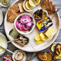 Ortiz tinned fish is a colourful - and instantly recognisable - addition to a grazing board.