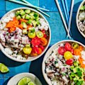 Kingfish ceviche bowls.
