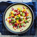 Indian fruit custard.