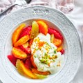 Adam Liaw’s citrus fruit salad with marmalade yoghurt.