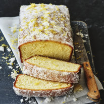 Danielle Alvarez’s double lemon cake with vanilla sugar.