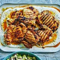 Chicken in Greek yoghurt.