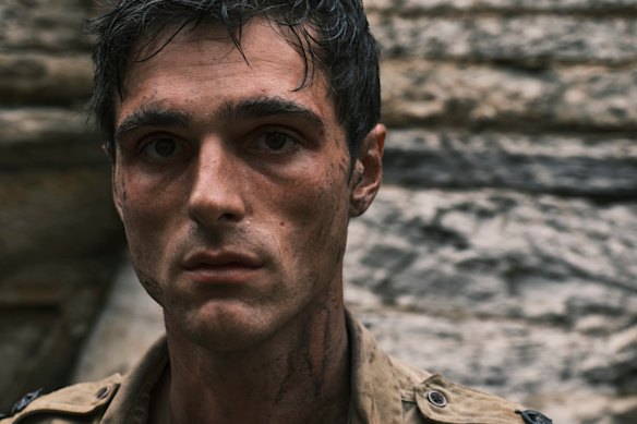Jacob Elordi as Dorrigo Evans in The Narrow Road to the Deep North.