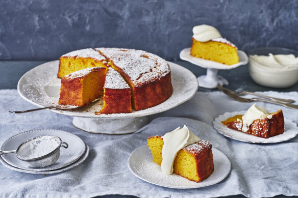 Olive oil can be used in all types of cooking, including baking, as in this orange, almond and olive oil cake.