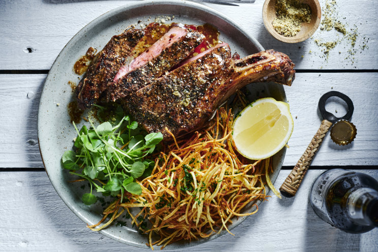 Pasta Thin Ribeye Steak Recipe Rib-eye Steak With Coffee Rub And - Main Image