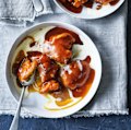 Golden syrup dumplings.