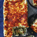 Adam Liaw’s vegetarian lasagne.
