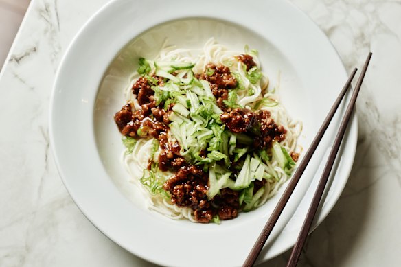 Tony Tan’s Chinese bolognese.