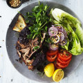 Adam Liaw's lamb shwarma.