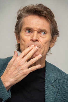 Willem Dafoe says his character farts to show his dominance.