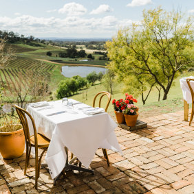 French neighbours ... a table at Bistro Molines.