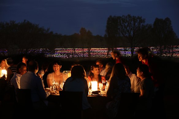 Bruce Munro’s Field of Light, now extended to 2029, spans the equivalent of seven football fields.