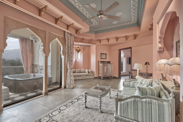 Luxurious quarters.