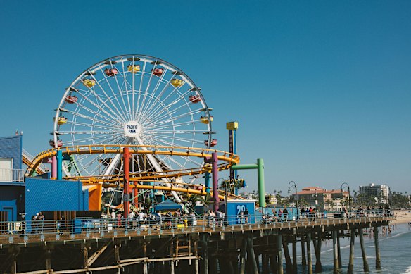 All the fun of the fair … Santa Monica Pier.
