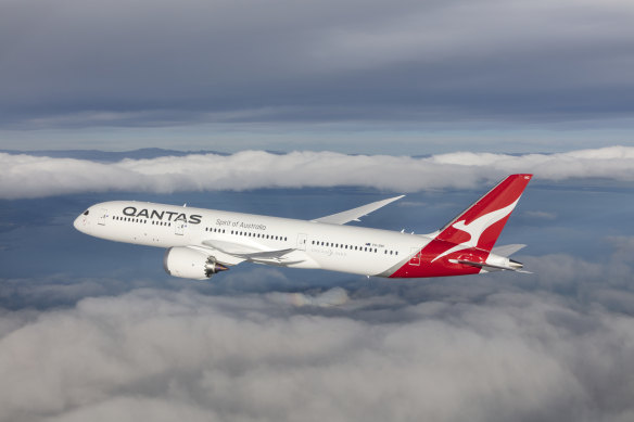 What is the northernmost destination Qantas flies to?