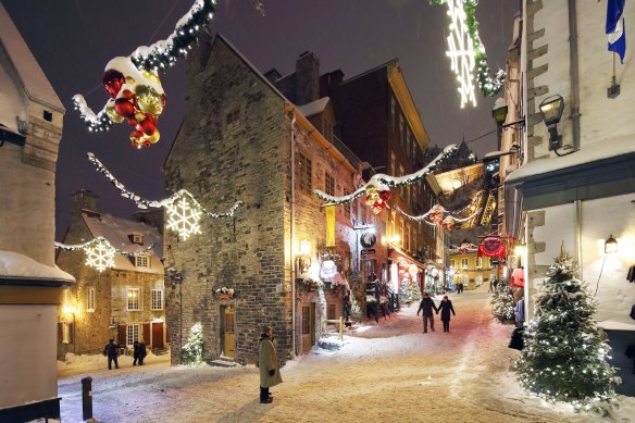 Christmas in Canada is like being imprisoned in a snow dome.