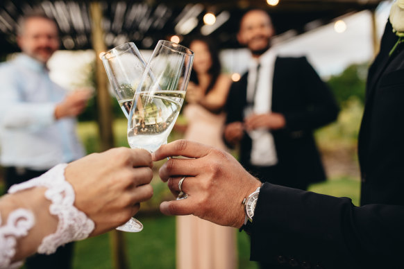Here’s cheers to child-free weddings. 