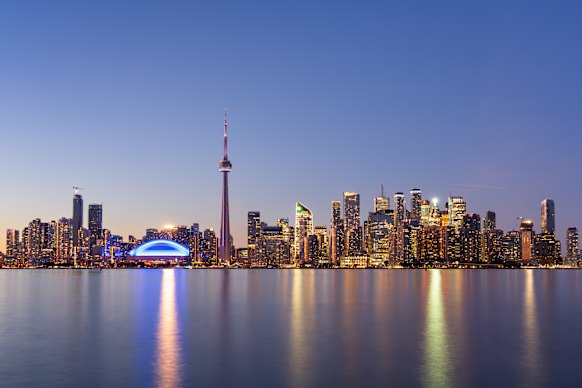 A reader’s flight to London, via Vancouver and Toronto (pictured) with Air Canada, went smoothly. 