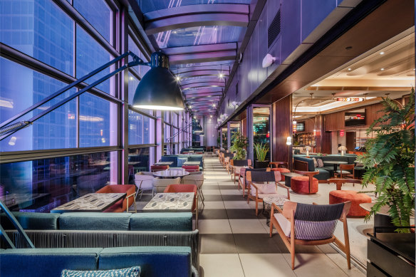 Highball is the hotel’s dining hotspot. 
