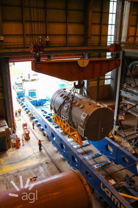 This Loy Yang generator will travel through Melbourne