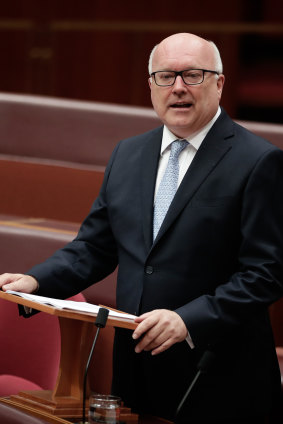 Senator Brandis delivers his final speech to the Senate.