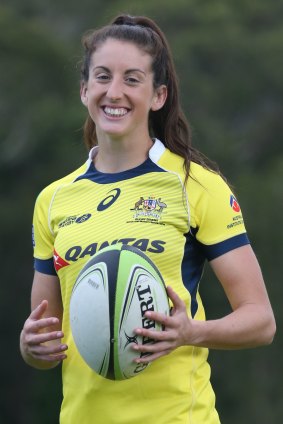Australian rugby sevens player Alicia Quirk. 