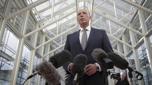 Home Affairs Minister Peter Dutton wants to help white South African farmers come to Australia.