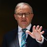 Prime Minister Anthony Albanese at Parliament House in Canberra on Monday.