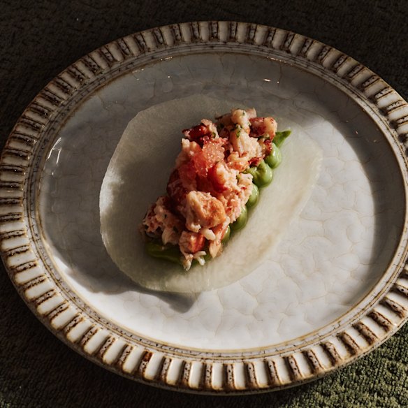 Lucia’s lobster taco.